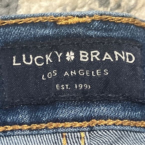 Lucky Brand Pants 410 Athletic Straight 36x 30 Abyss Blue Cotton NWOT - Picture 3 of 11